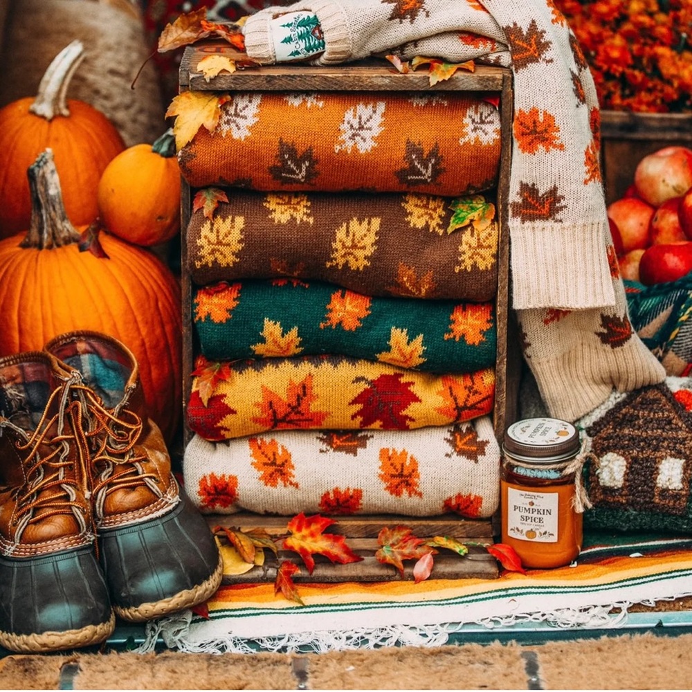 KJP Cozy Cabin Sweater Leaf 🍂 pattern - Picture 5 of 5